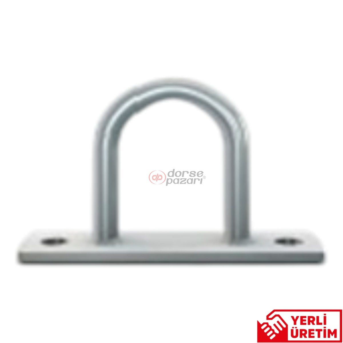 KARE FLANŞLI KAPAK KANCASI 30 MM