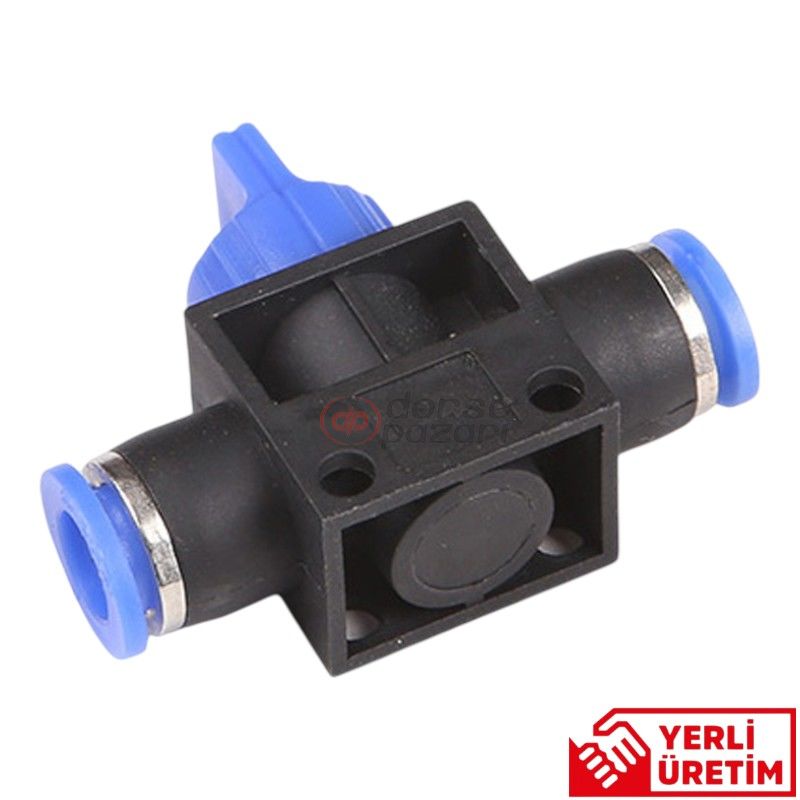 HORTUM GİRİŞLİ KÜRESEL VANA 6mm