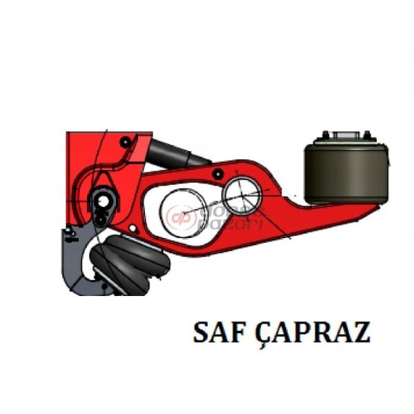 İKİ KARLI KÖÜRK DORSE DİNGİL KALDIRMA ÇARPRAZ E30.2211.P11