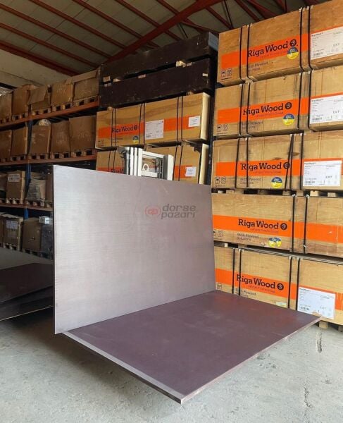 Riga Form 30x1250x2500 mm Plywood Taban Tahtası | Film Kaplı Huş Kontrplak