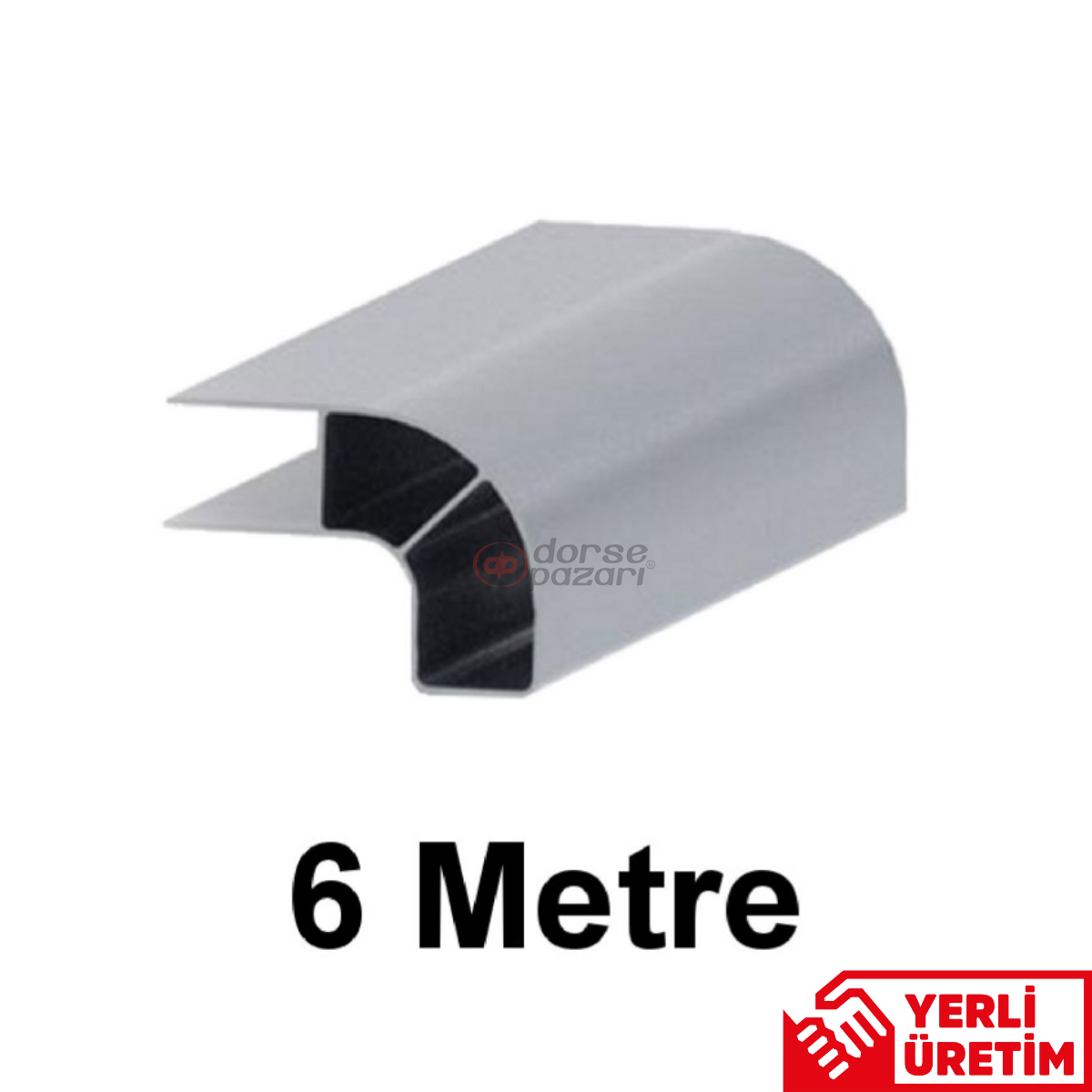 BİSİKLETLİK ALÜMİNYUM KÖŞE PROFİL 6M