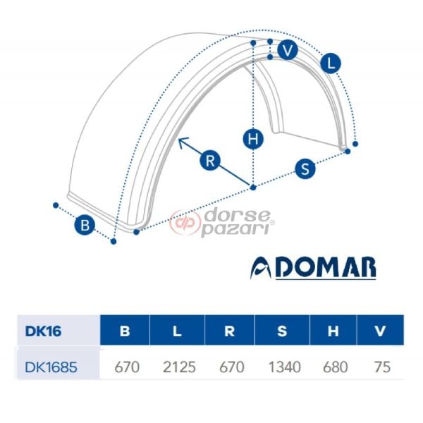 TIRSAN DOMAR ÇAMURLUK YARIM CA 00124