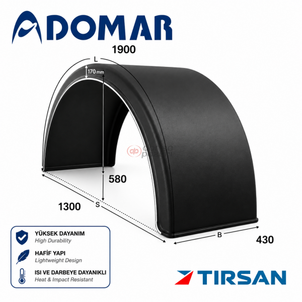 TIRSAN DOMAR ÇAMURLUK DK 1675 CA 00123