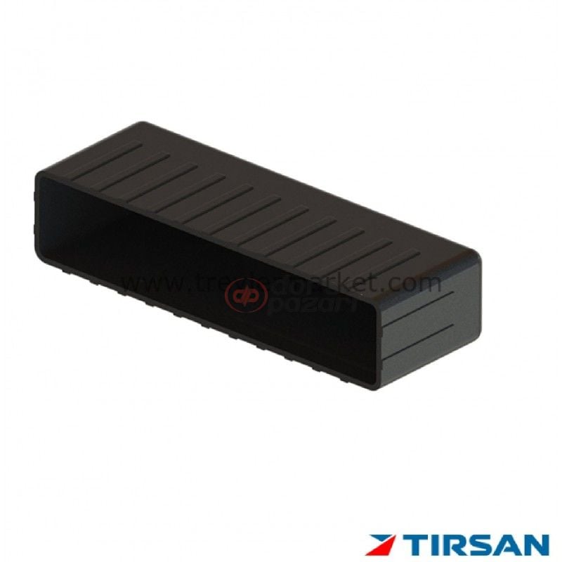 TIRSAN ALÜMİNYUM TAHTALIK PROFİL PLASTİK BAŞLIK PT 00092