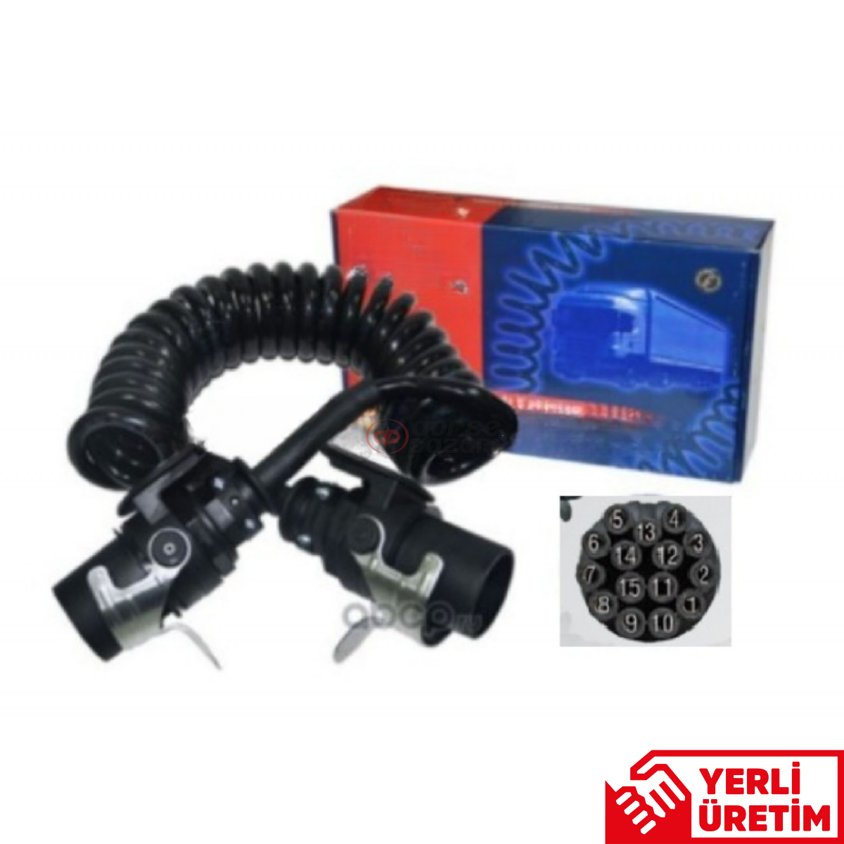 TIR DORSE 15 Lİ ELEKTRİK ARA KABLO 02005RF0203