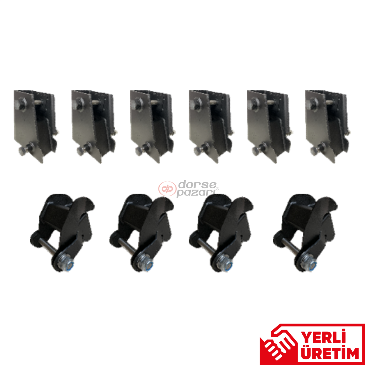 10'LU Z MAKAS KULAK SET  8MM 27CM TABANSIZ ÇİFT KALDIRMA