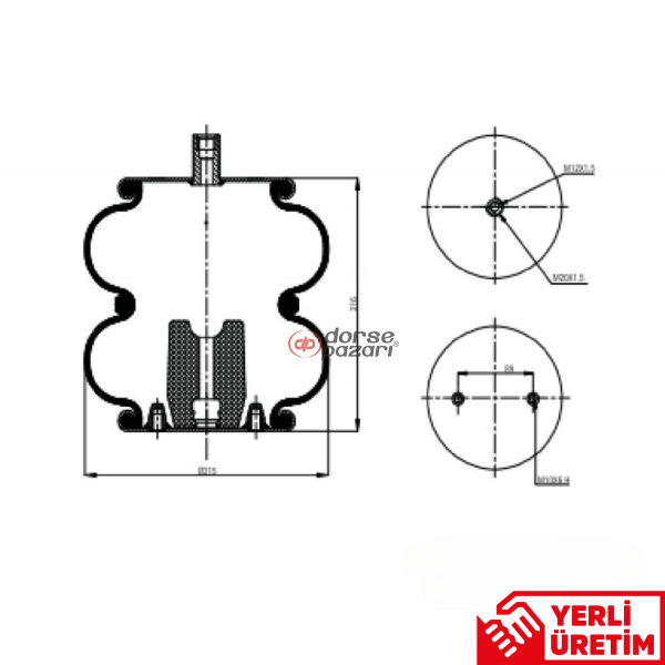 İKİ KA I KÖRÜK FORD KIRKAYAK YÜK KÖRÜĞÜ P30.2301.P01