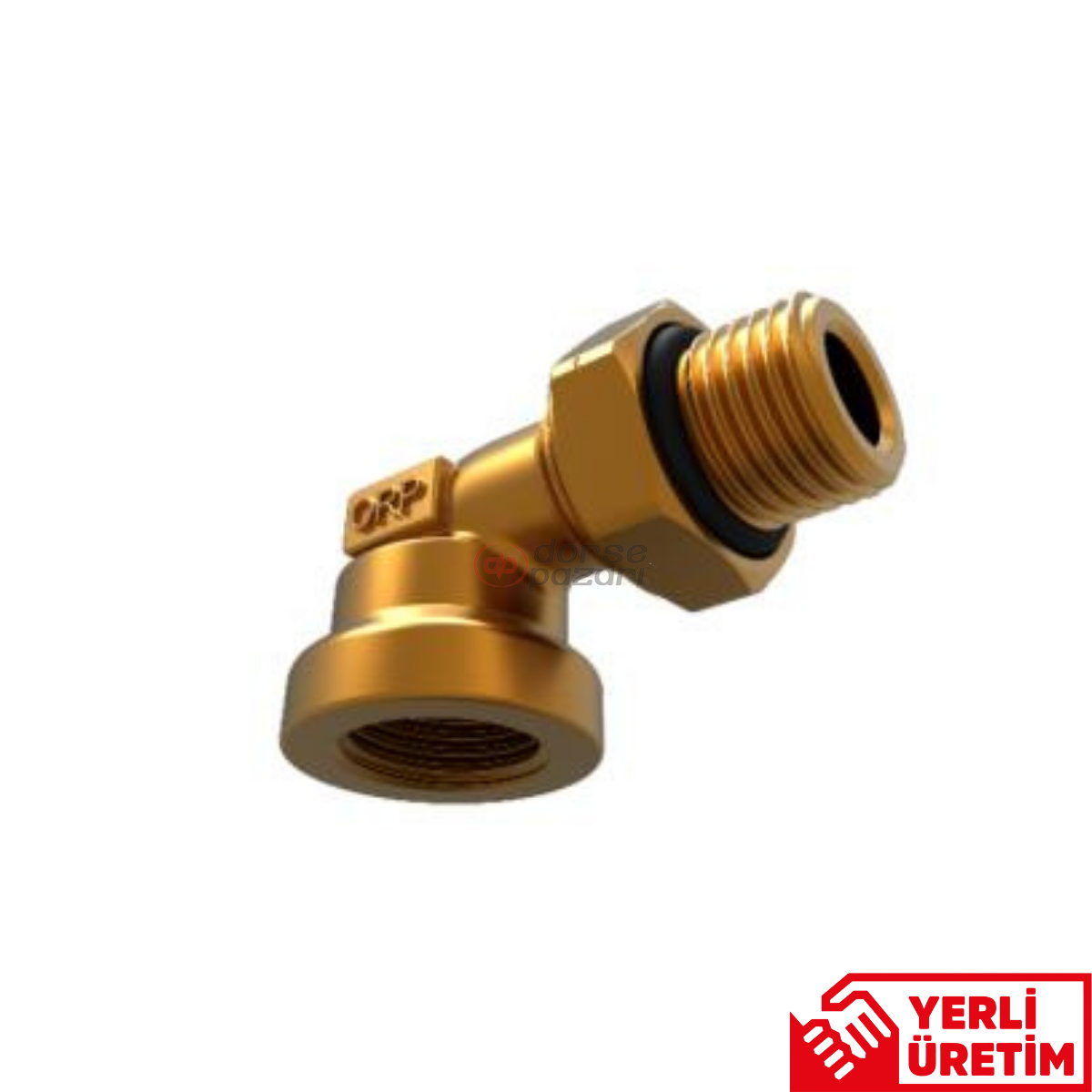 Şasi Geçiş Dirseği (M22x1,5 - M16x1,5)