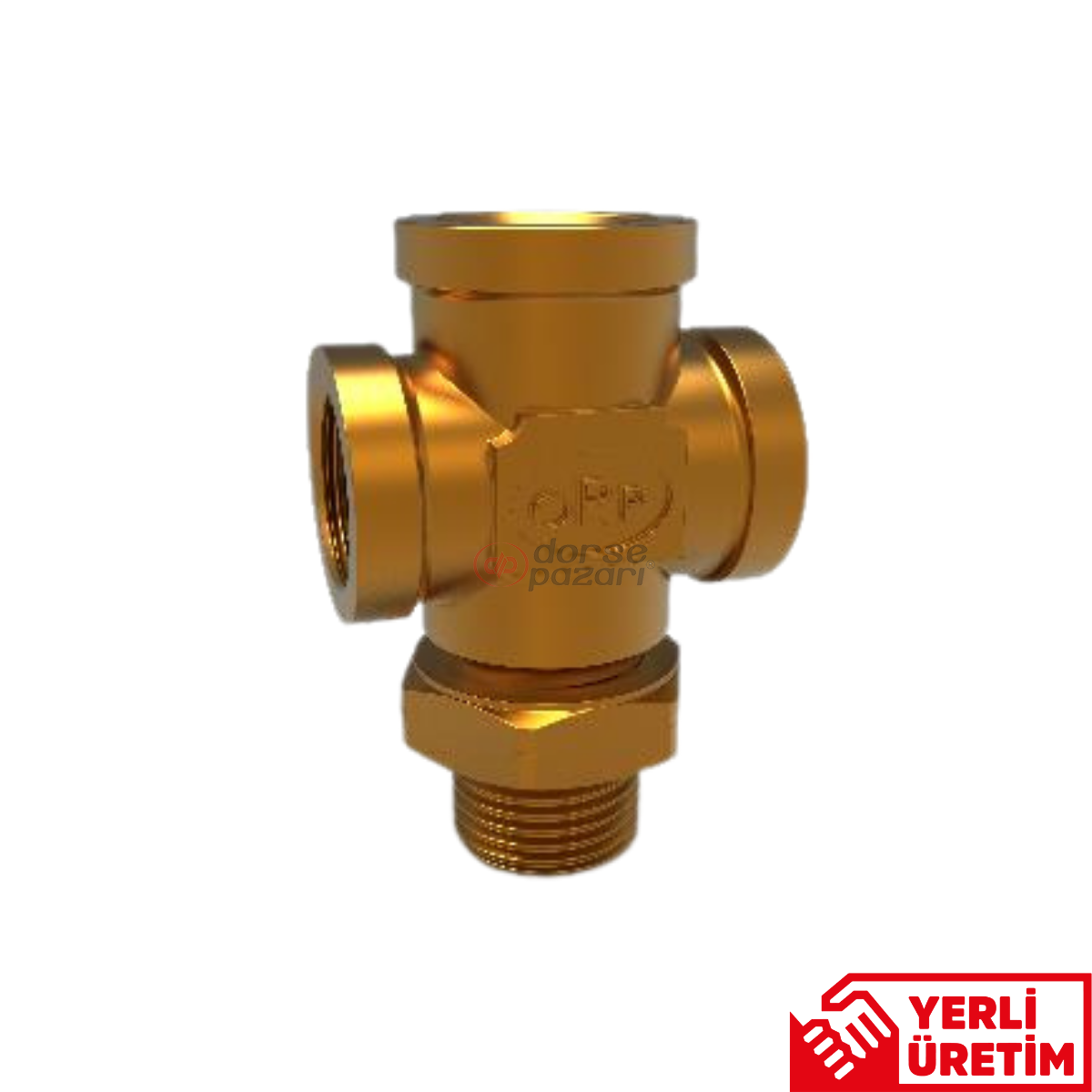 Dört Yollu “T” Kruva ( M22 x 1,5 )