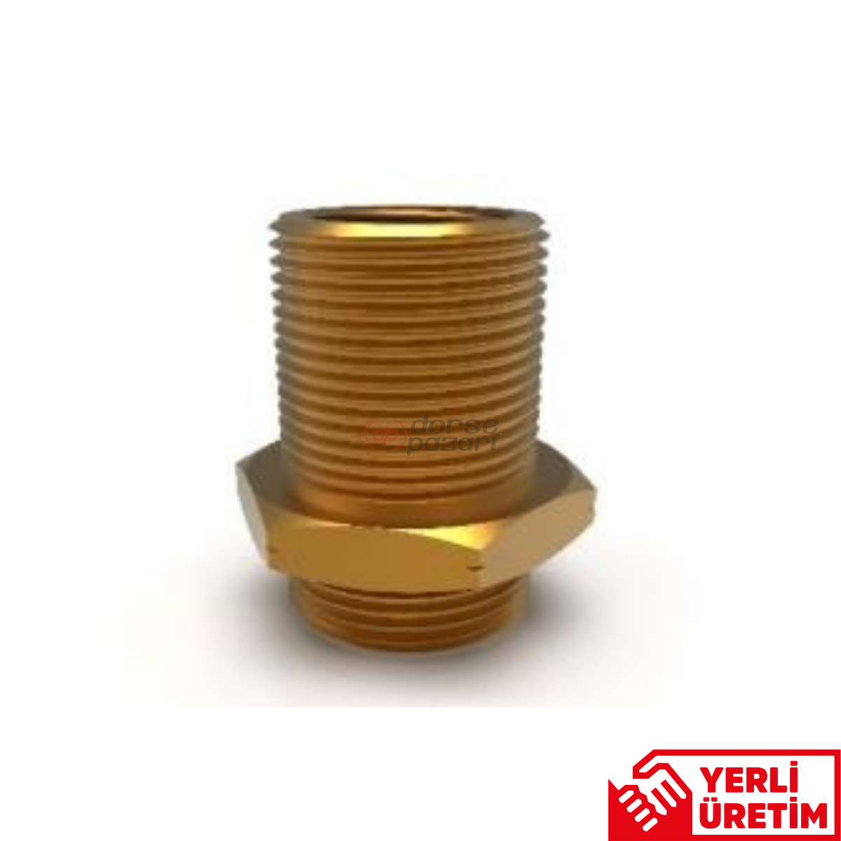 Şasi Geçiş Bağlantısı (M16x1,5 - M22x1,5 - M16x1,5)